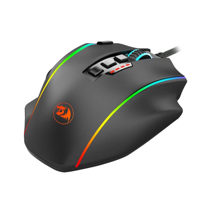 Mnm Box Deals | Redragon Perdiction 4 12400Dpi Rgb Mmo Ergo Gaming Mouse - Black REDRAGON PERDICTION 4 12400DPI RGB MMO Ergo Gaming Mouse - Black - Image 3