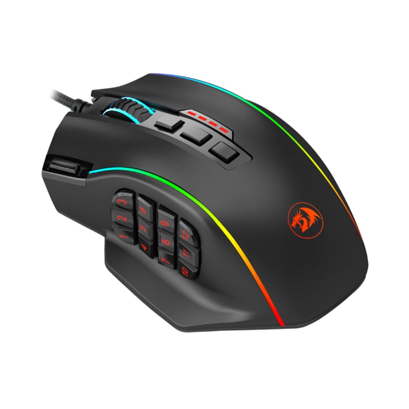 Mnm Box Deals | Redragon Perdiction 4 12400Dpi Rgb Mmo Ergo Gaming Mouse - Black REDRAGON PERDICTION 4 12400DPI RGB MMO Ergo Gaming Mouse - Black - Image 4