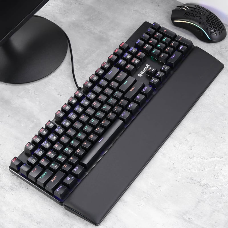 Mnm Box Deals | Redragon Meteor L Gaming Wristpad 435X73X20Mm REDRAGON METEOR L Gaming WristPad 435x73x20mm - Image 3