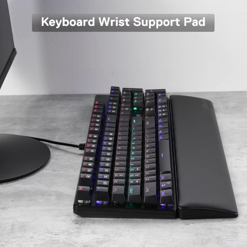 Mnm Box Deals | Redragon Meteor L Gaming Wristpad 435X73X20Mm REDRAGON METEOR L Gaming WristPad 435x73x20mm - Image 4