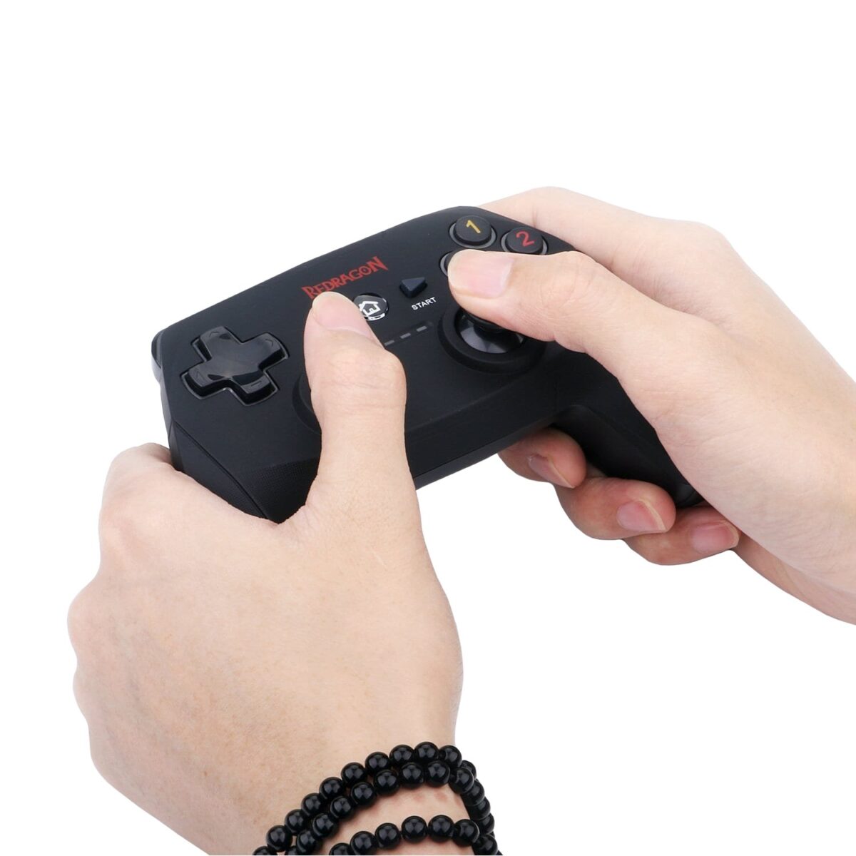 Mnm Box Deals | Redragon Harrow Wireless X/D-Input(Digital/Analog) Pc Controller - Black Redragon HARROW Wireless X/D-input(Digital/Analog) PC Controller - Black - Image 4