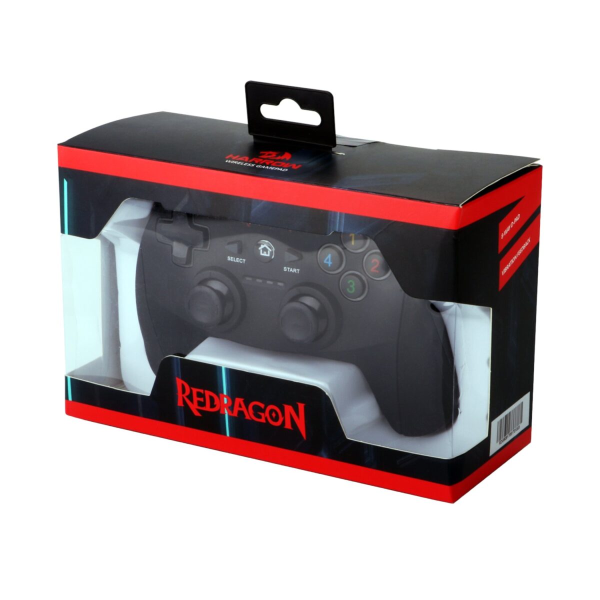 Mnm Box Deals | Redragon Harrow Wireless X/D-Input(Digital/Analog) Pc Controller - Black Redragon HARROW Wireless X/D-input(Digital/Analog) PC Controller - Black - Image 5