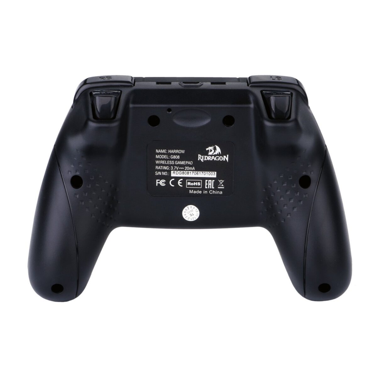 Mnm Box Deals | Redragon Harrow Wireless X/D-Input(Digital/Analog) Pc Controller - Black Redragon HARROW Wireless X/D-input(Digital/Analog) PC Controller - Black - Image 6