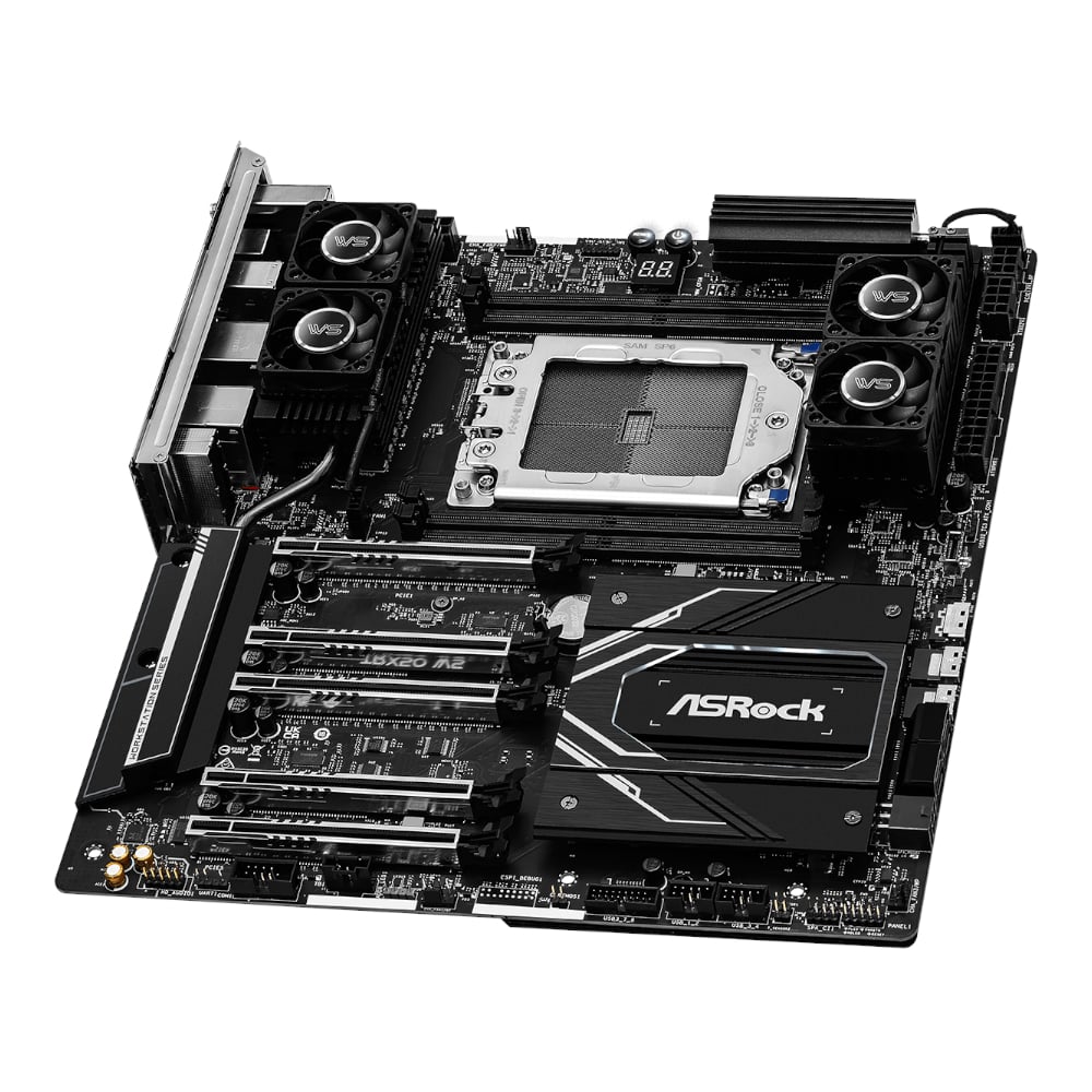 Mnm Box Deals | Asrock Trx50 Ws Amd Tr5 Eatx Gaming Motherboard ASRock TRX50 WS AMD TR5 EATX Gaming Motherboard - Image 4