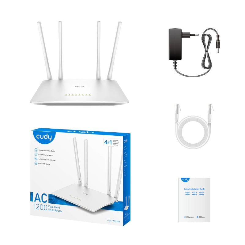 Mnm Box Deals | Cudy Ac1200 Wi-Fi Router Cudy AC1200 Wi-Fi Router - Image 5