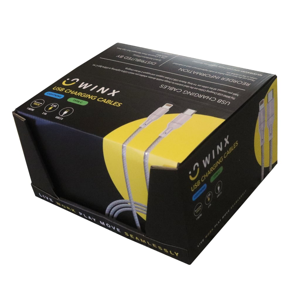 Mnm Box Deals | Winx Usb To Type-C|Lightning Charging Cables WINX USB to Type-C|Lightning Charging Cables - Image 4