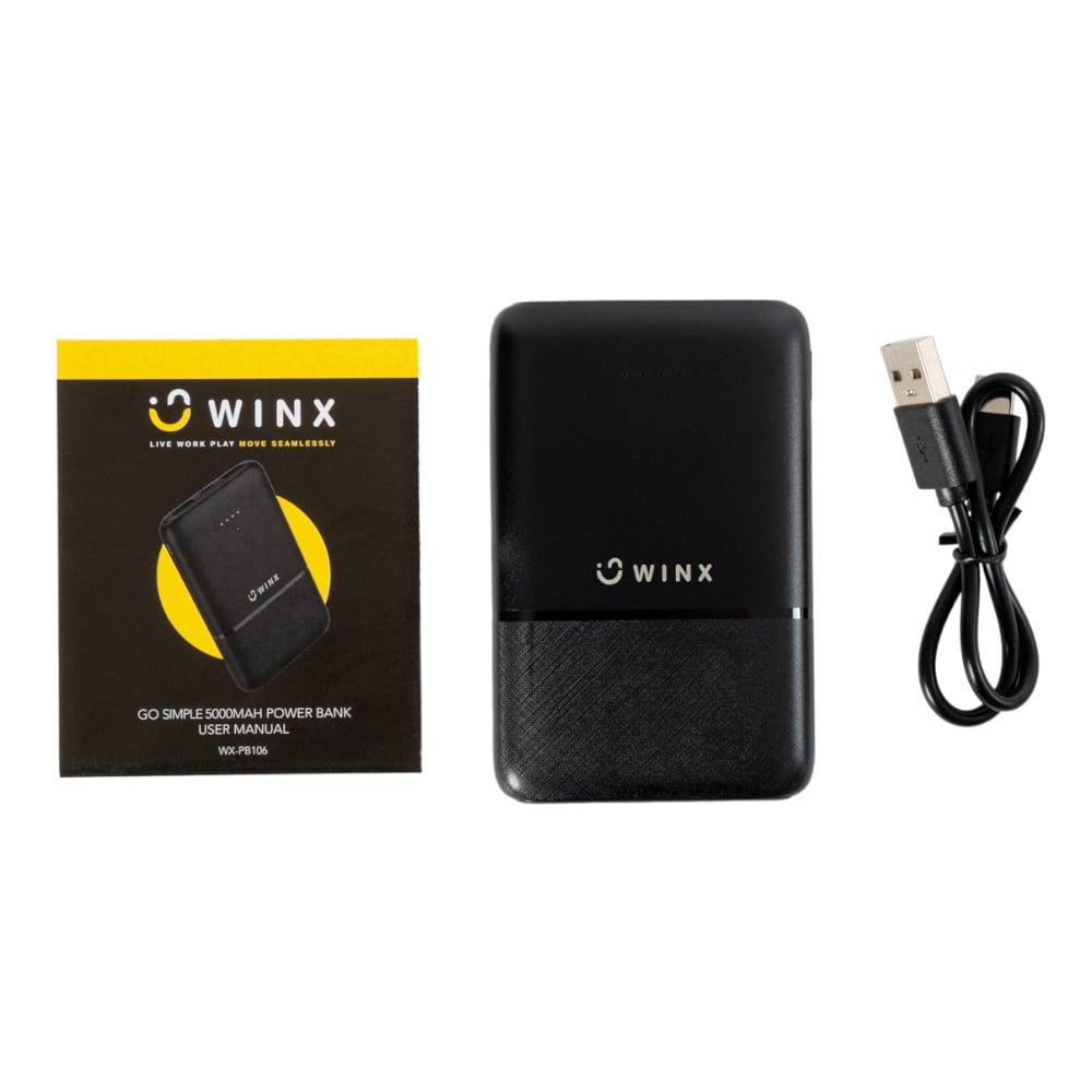Mnm Box Deals | Winx Go Simple 5000Mah Power Bank WINX GO Simple 5000mAh Power Bank - Image 6