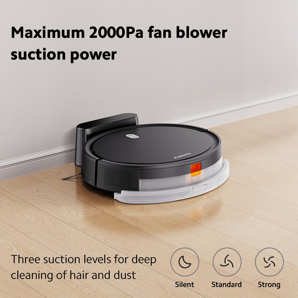 Mnm Box Deals | Xiaomi Robot Vacuum Cleaner And Mop E5 - Black Xiaomi Robot Vacuum Cleaner and Mop E5 - Black - Image 7