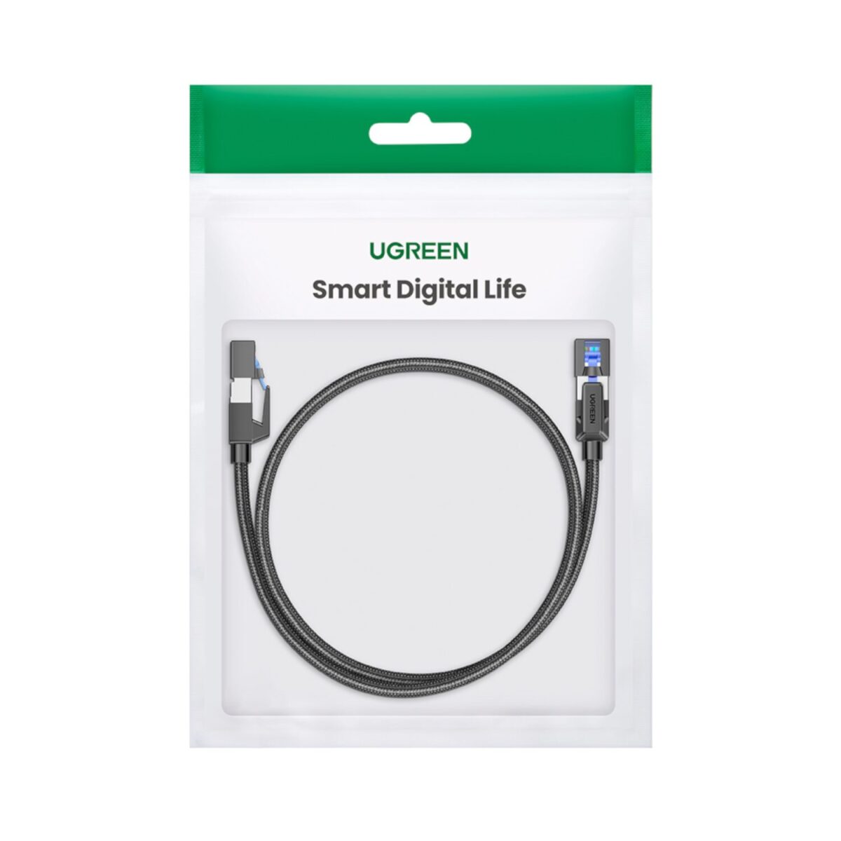 Mnm Box Deals | Ugreen Cat8 Nylon Braided Ethernet Cable - 40Gbps With Modular Plugs - 1M UGREEN Cat8 Nylon Braided Ethernet Cable - 40Gbps with Modular Plugs - 1m - Image 5