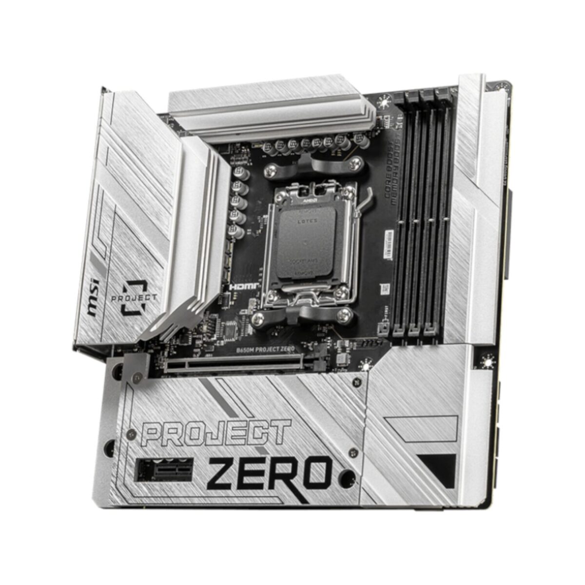 Mnm Box Deals | Msi B650M Project Zero Motherboard MSI B650M PROJECT ZERO MotherBoard - Image 4