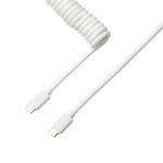Mnm Box Deals | Keychron Coiled Aviator White Cable MnM Box Deals | Keychron Coiled Aviator White Cable