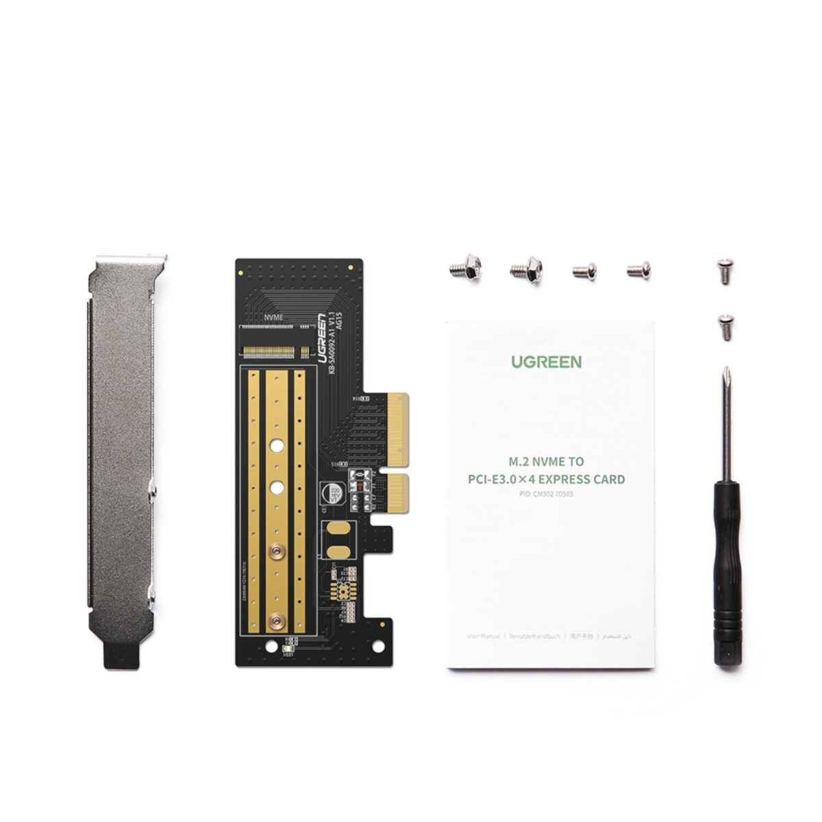 Mnm Box Deals | Ugreen Cm302 M.2 Nvme To Pci-E3.0X4 Express Card UGREEN CM302 M.2 NVME to PCI-E3.0X4 Express Card - Image 4