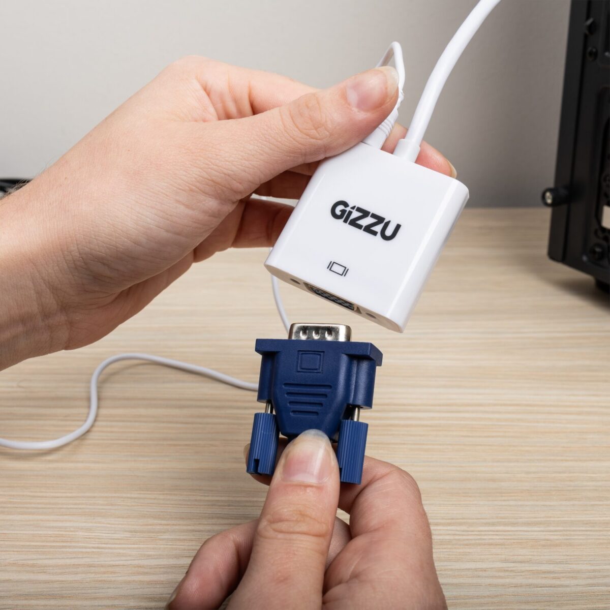 Mnm Box Deals | Gizzu 1080P Hdmi To Vga Adapter With Audio Gizzu 1080P HDMI to VGA Adapter with Audio - Image 3