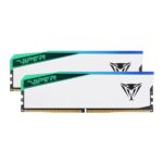 Mnm Box Deals | Patriot Viper Elite 5 Rgb 32Gb 6000Mhz Ddr5 Desktop Gaming Memory Kit - White MnM Box Deals | Patriot Viper Elite 5 RGB 32GB 6000MHz DDR5 Desktop Gaming Memory Kit - White