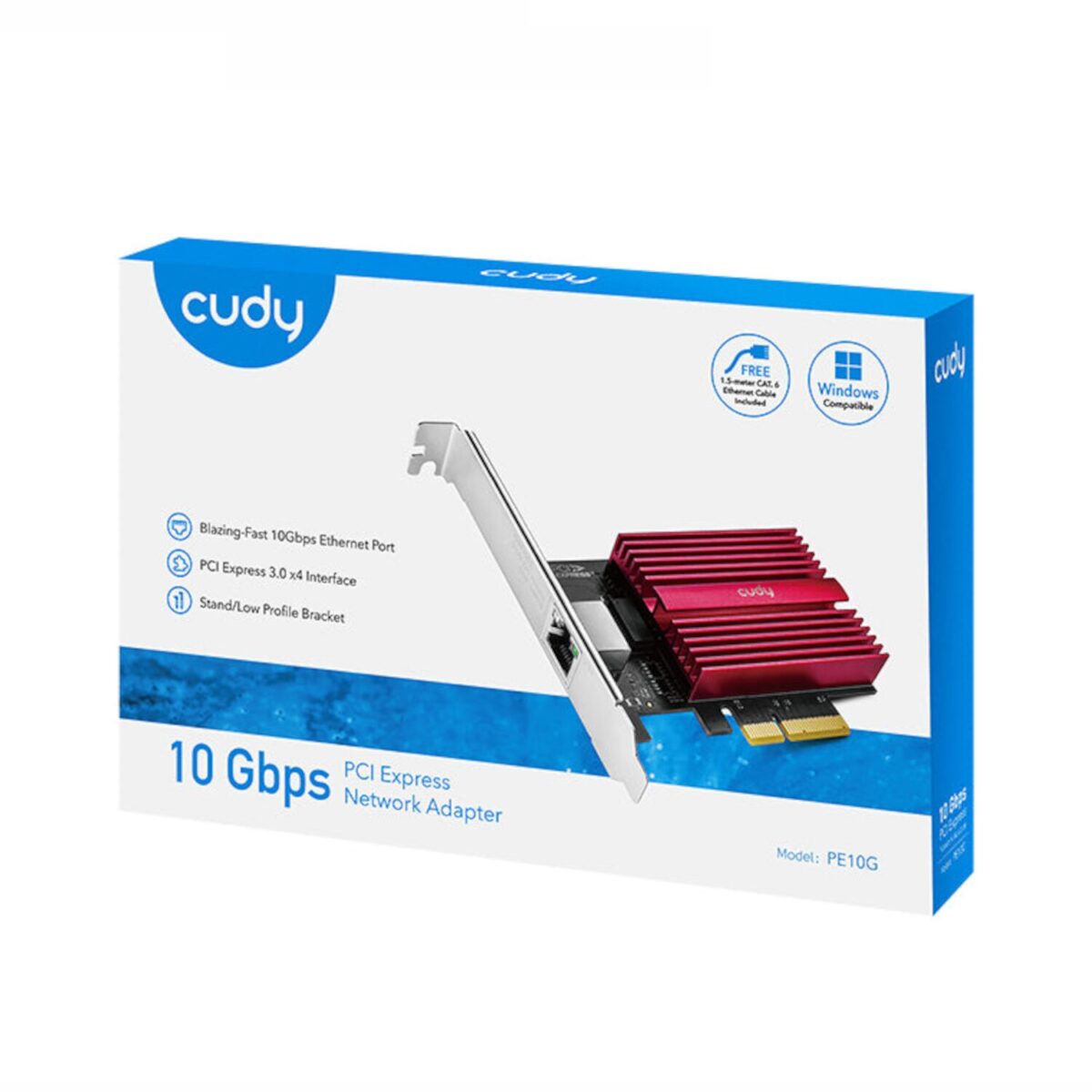 Mnm Box Deals | Cudy Pe10G Network Adapter - 10Gbps, Pci Express Cudy PE10G Network Adapter - 10Gbps, PCI Express - Image 4