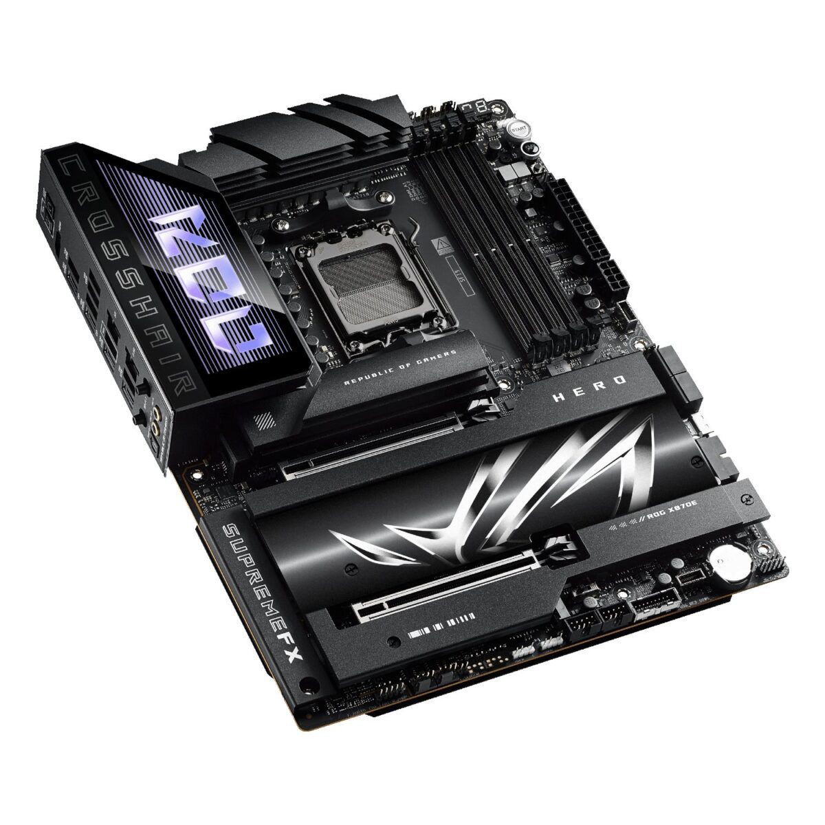Mnm Box Deals | Asus Rog Crosshair X870E Hero Atx Gaming Motherboard Asus ROG Crosshair X870E HERO ATX Gaming Motherboard - Image 4