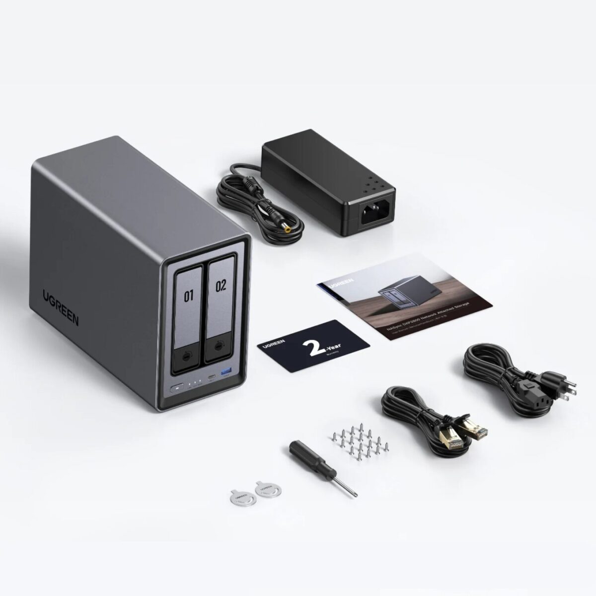 Mnm Box Deals | Ugreen Nasync Dxp2800 2 Bay Nas UGREEN NASync DXP2800 2 Bay NAS - Image 4