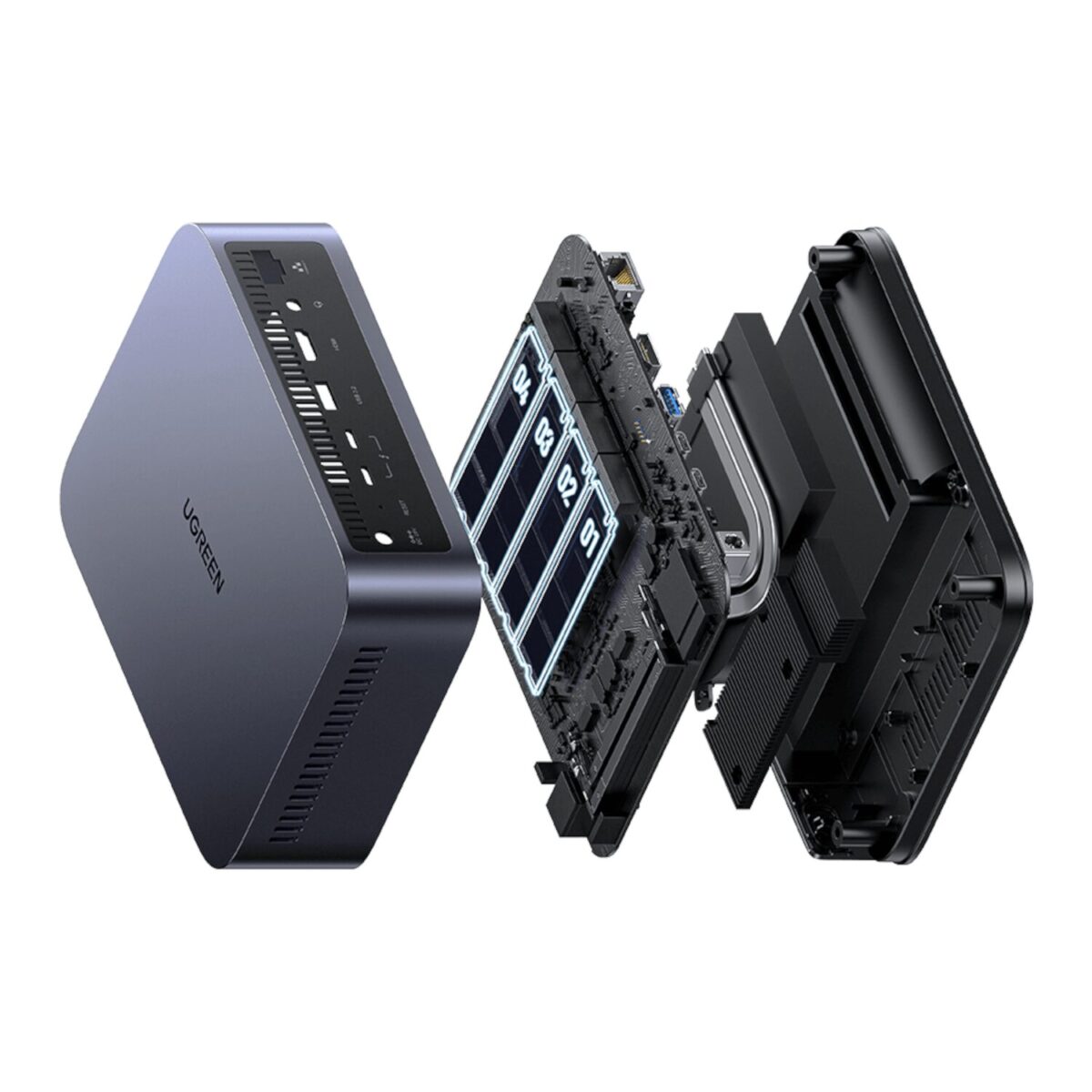 Mnm Box Deals | Ugreen Nasync Dxp480T Plus 4-Bay Nas UGREEN NASync DXP480T Plus 4-Bay NAS - Image 2