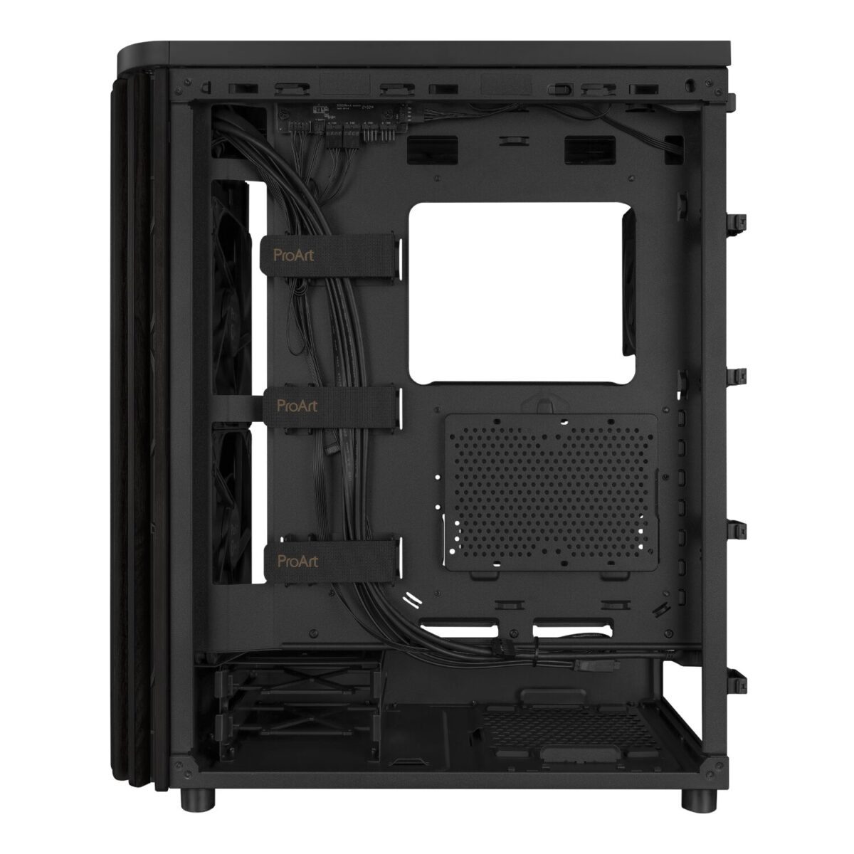 Mnm Box Deals | Asus Proart Pa401 Wood Edition Atx Chassis - Black ASUS ProArt PA401 Wood Edition ATX Chassis - Black - Image 6