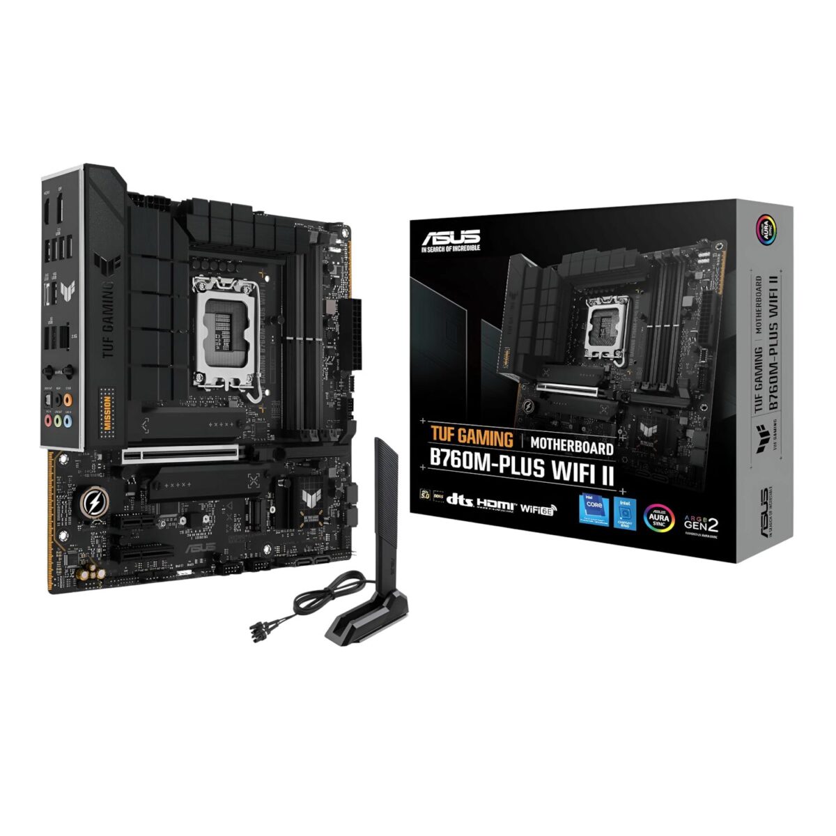 Mnm Box Deals | Asus Tuf Gaming B760M-Plus Wifi Ii - Matx Motherboard Asus TUF Gaming B760M-PLUS WIFI II - mATX Motherboard