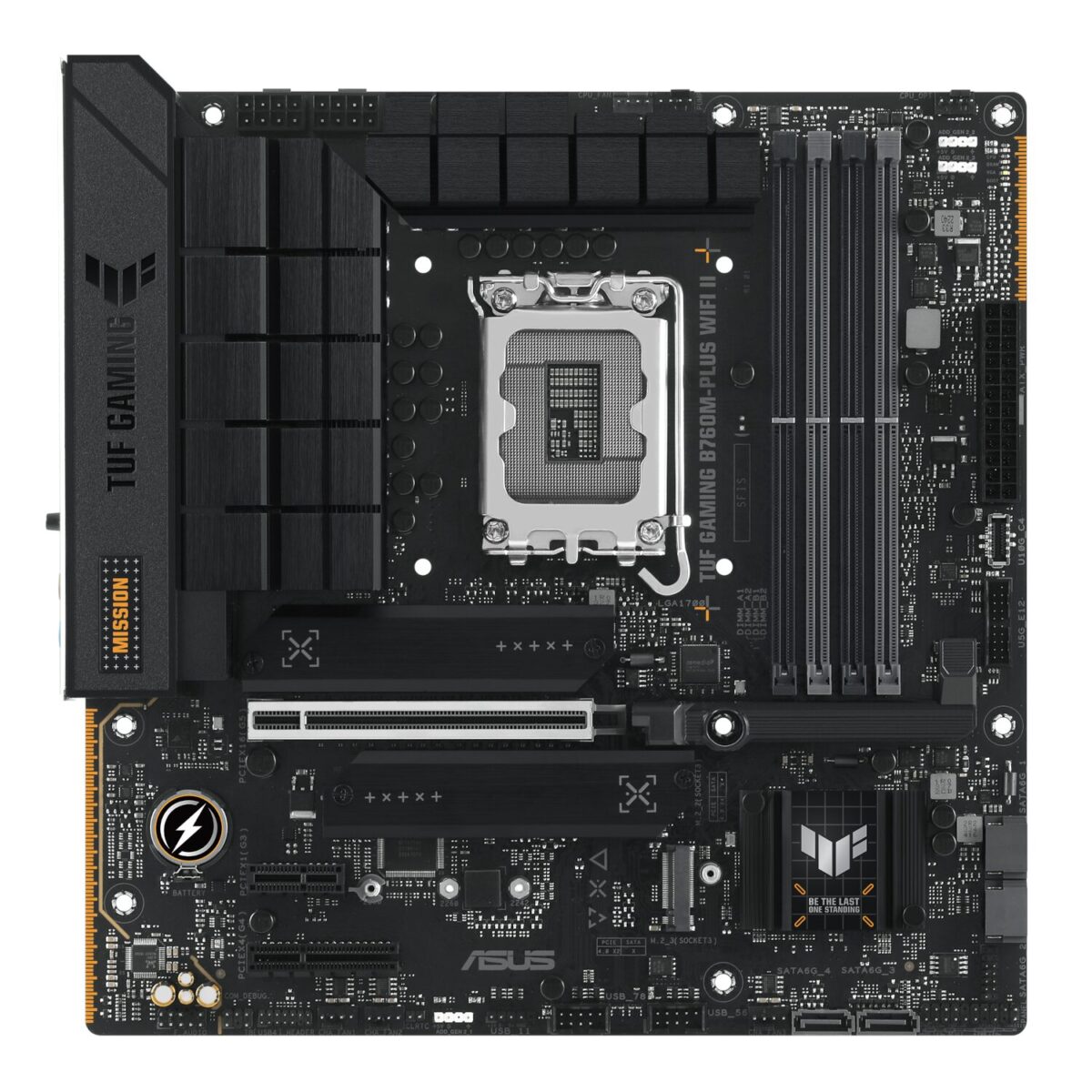 Mnm Box Deals | Asus Tuf Gaming B760M-Plus Wifi Ii - Matx Motherboard Asus TUF Gaming B760M-PLUS WIFI II - mATX Motherboard - Image 2