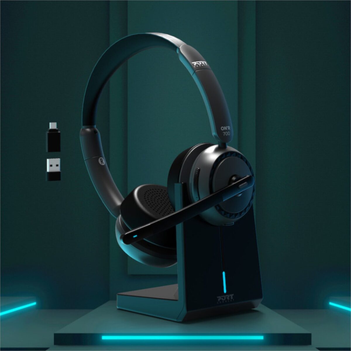 Mnm Box Deals | Port Connect On’R 700 Bluetooth Wireless Headset With Noise Cancellation Port Connect ON’R 700 Bluetooth Wireless Headset with Noise Cancellation - Image 8