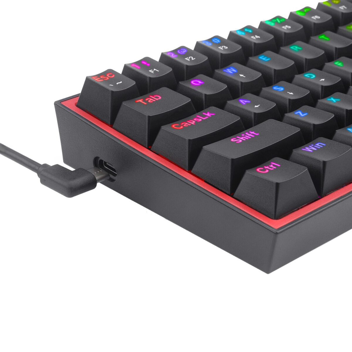 Mnm Box Deals | Redragon K617 Fizz 60% Wired Rgb Gaming Keyboard - Black Redragon K617 FIZZ 60% Wired RGB Gaming Keyboard - Black - Image 4