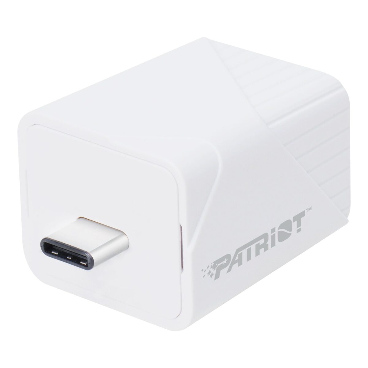 Patriot iLuxe Cube 512GB Type-C Smart Backup Solution - White