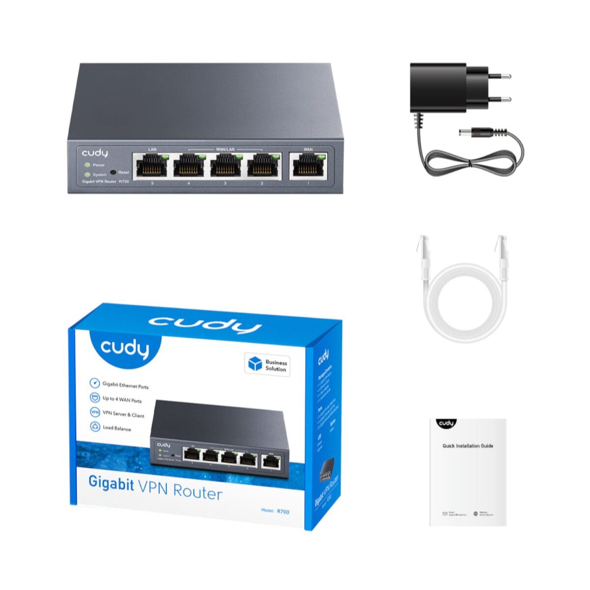 Mnm Box Deals | Cudy R700 Gigabit Multi-Wan Vpn Router Cudy R700 Gigabit Multi-WAN VPN Router - Image 6