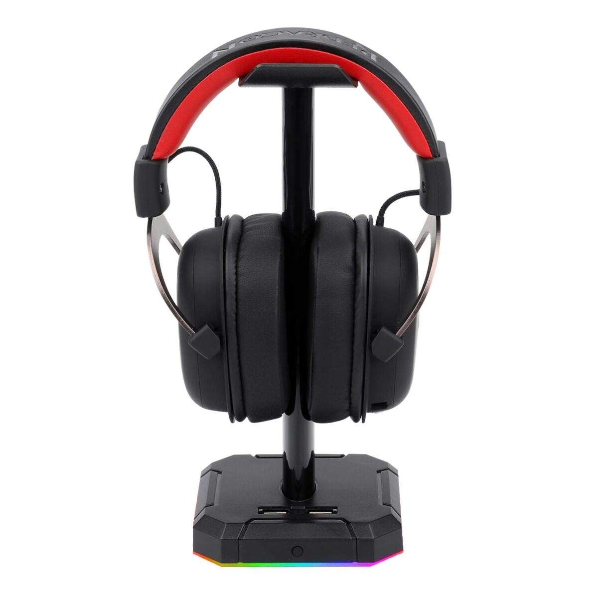 Mnm Box Deals | Redragon Ha300 Scepter Pro Rgb Headset Stand With Usb Hub (4 X Usb 2.0, Rgb Lighting) Redragon HA300 Scepter Pro RGB Headset Stand with USB Hub (4 x USB 2.0, RGB Lighting) - Image 3