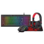 MnM Box Deals | Redragon 4-in-1 Keyboard | Mouse | Mousepad | RGB Headset Gaming Combo