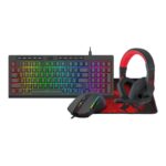 MnM Box Deals | Redragon 4-in-1 Keyboard | Mouse | Mousepad | Headset Gaming Combo