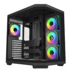 MnM Box Deals | FSP U580 ARGB ATX Ultra Tower Gaming Chassis - Black