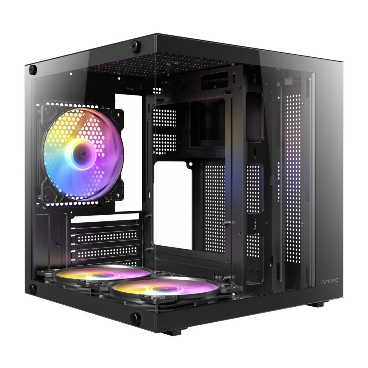 Mnm Box Deals | Antec Vcx10M Rgb Micro-Atx | Itx Mini -Tower Gaming Chassis - Black Antec VCX10M RGB Micro-ATX | ITX Mini -Tower Gaming Chassis - Black