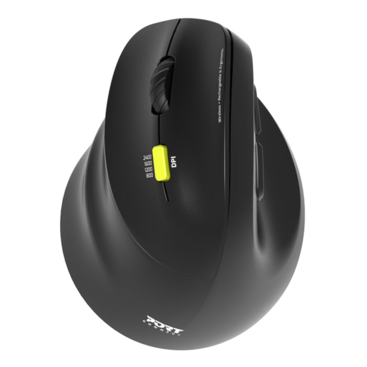 Mnm Box Deals | Port Connect Ergo Shape Rechargeable Wireless Mouse Port Connect Ergo Shape Rechargeable Wireless Mouse