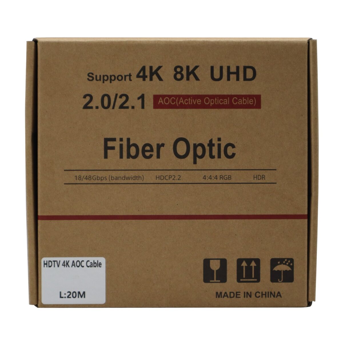 Mnm Box Deals | Gizzu 4K Active Fibre Optic Hdmi Cable 20M GIZZU 4K Active fibre Optic HDMI Cable 20m - Image 5