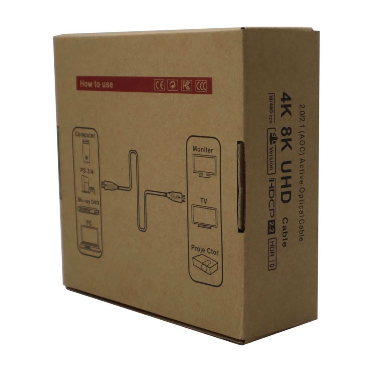 Mnm Box Deals | Gizzu 4K Active Fibre Optic Hdmi Cable 20M GIZZU 4K Active fibre Optic HDMI Cable 20m - Image 7