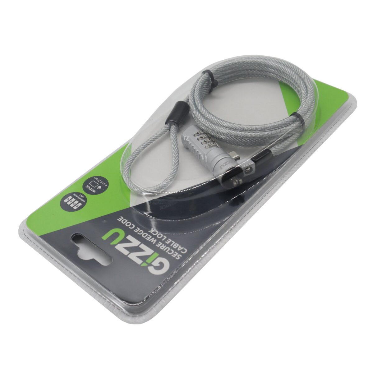 Mnm Box Deals | Gizzu Secure Wedge Code Cable Lock 1.8M Gizzu Secure Wedge Code Cable Lock 1.8m - Image 5