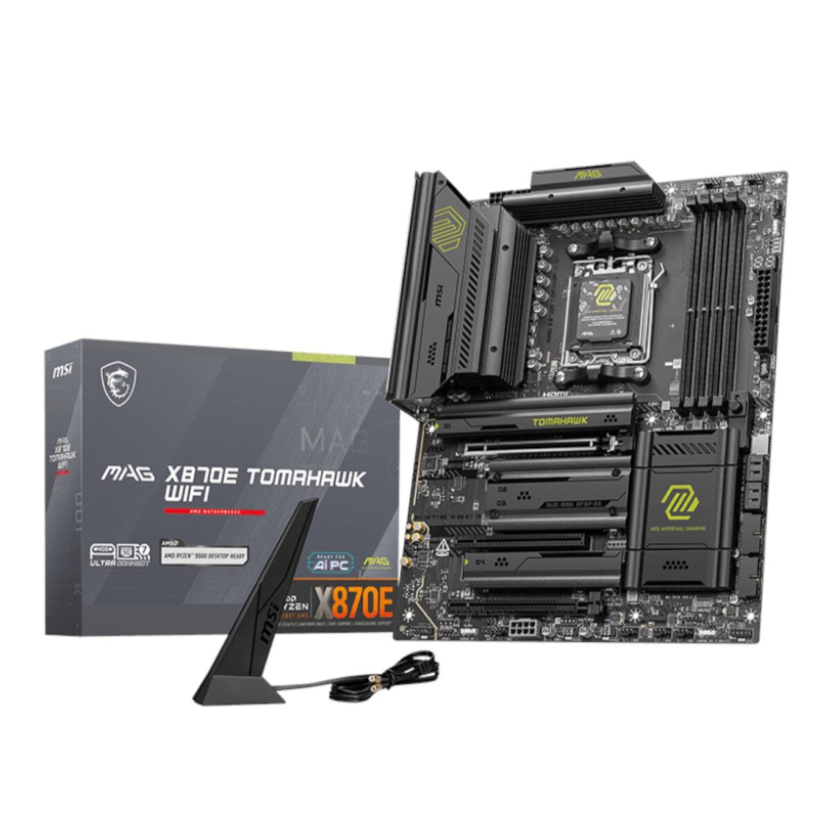 Mnm Box Deals | Msi Mag X870E Tomahawk Wifi Am5 Atx Ddr5 Gaming Motherboard MSI MAG X870E TOMAHAWK WIFI AM5 ATX DDR5 Gaming Motherboard