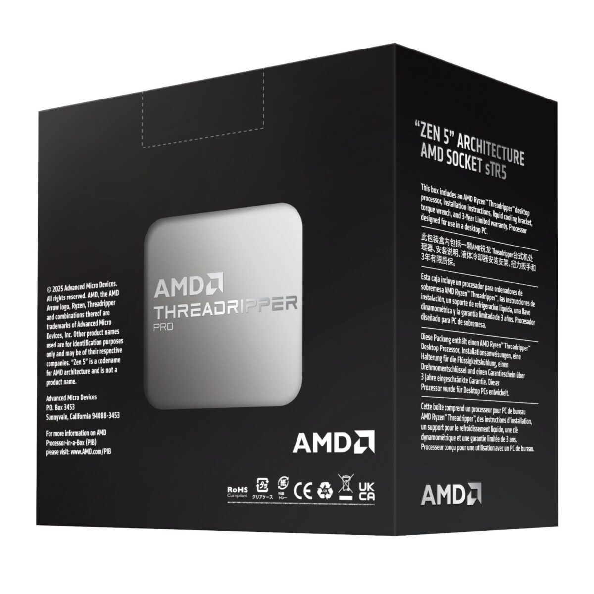 Mnm Box Deals | Amd Ryzen Threadripper Pro 9995Wx 96-Core 2.5Ghz Cpu AMD Ryzen Threadripper Pro 9995WX 96-Core 2.5GHz CPU - Image 4
