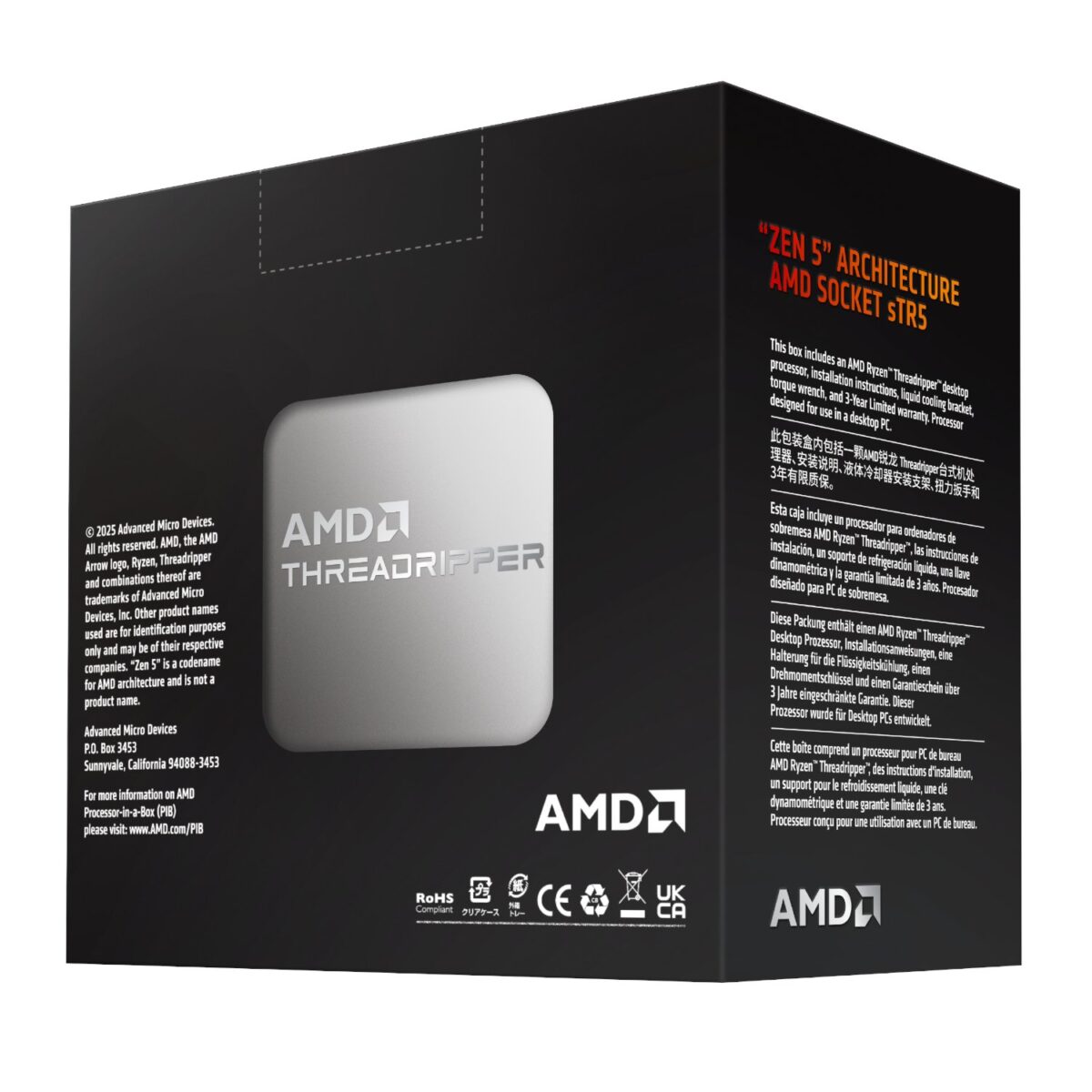 Mnm Box Deals | Amd Ryzen Threadripper 9980Wx 64-Core 3.2Ghz Cpu AMD Ryzen Threadripper 9980WX 64-Core 3.2GHz CPU - Image 4