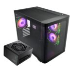 MnM Box Deals | FSP S380 M-ATX ARGB Gaming Chassis and VITA GM 750W Power Supply Bundle