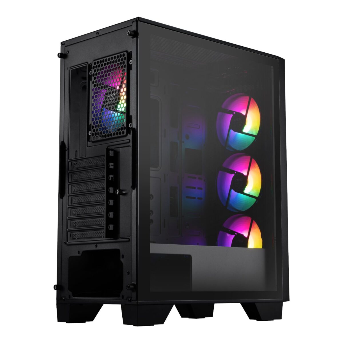 Mnm Box Deals | Msi Mag Forge 130A Airflow Atx Gaming Chassis - Black MSI MAG FORGE 130A Airflow ATX Gaming Chassis - Black - Image 5