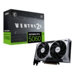 MnM Box Deals | MSI GeForce RTX 5060 VENTUS 2X OC 8GB GDDR7 Graphics Card