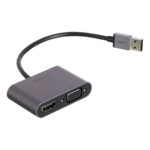 Mnm Box Deals | Ugreen Cm449 Usb-A To Hdmi + Vga 1080P Display Adapter MnM Box Deals | UGREEN CM449 USB-A to HDMI + VGA 1080P Display Adapter