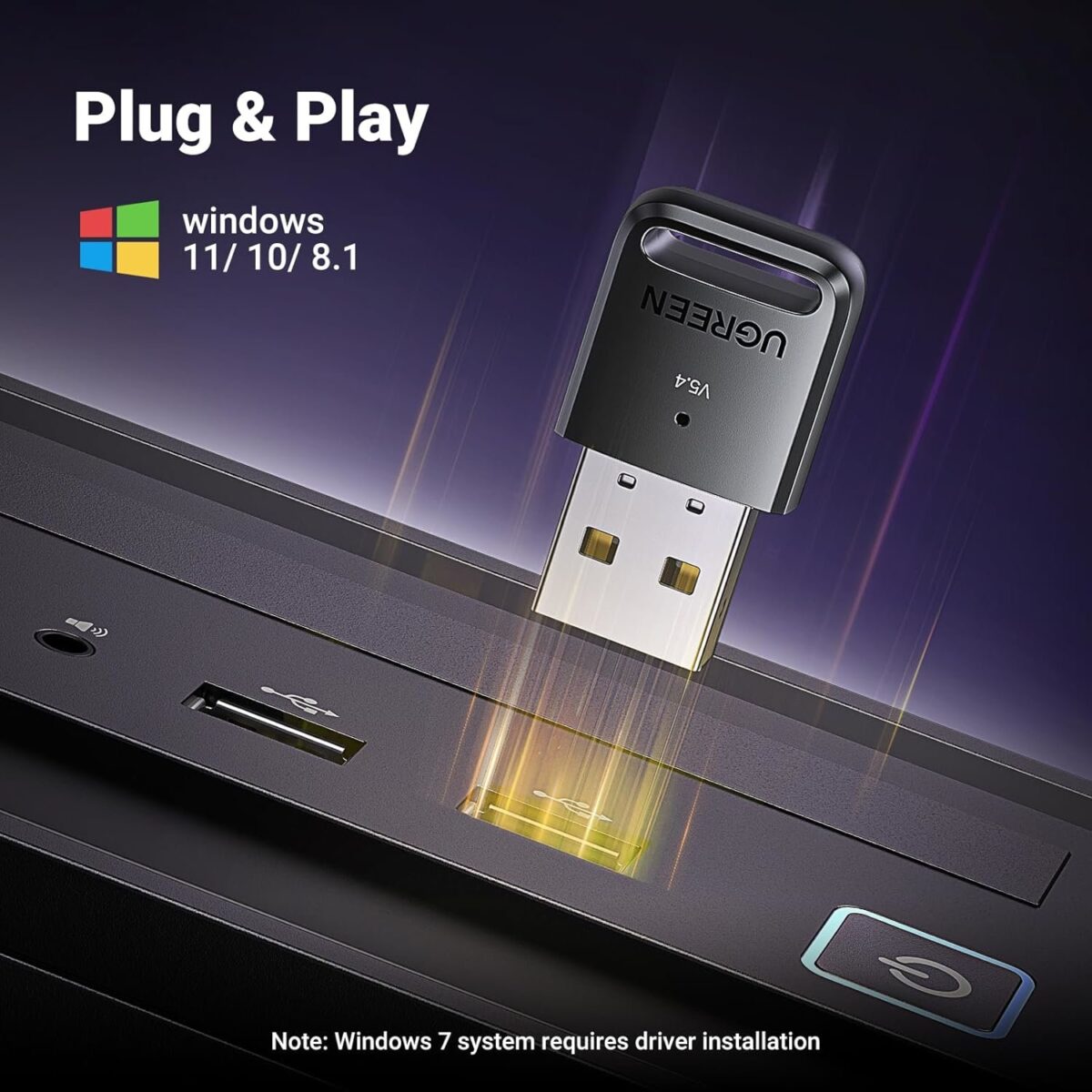 Mnm Box Deals | Ugreen Bluetooth 5.4 Usb Adapter UGREEN Bluetooth 5.4 USB Adapter - Image 3