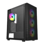 Mnm Box Deals | Fsp M220 Atx Mid Tower Gaming Chassis - Black MnM Box Deals | FSP M220 ATX Mid Tower Gaming Chassis - Black