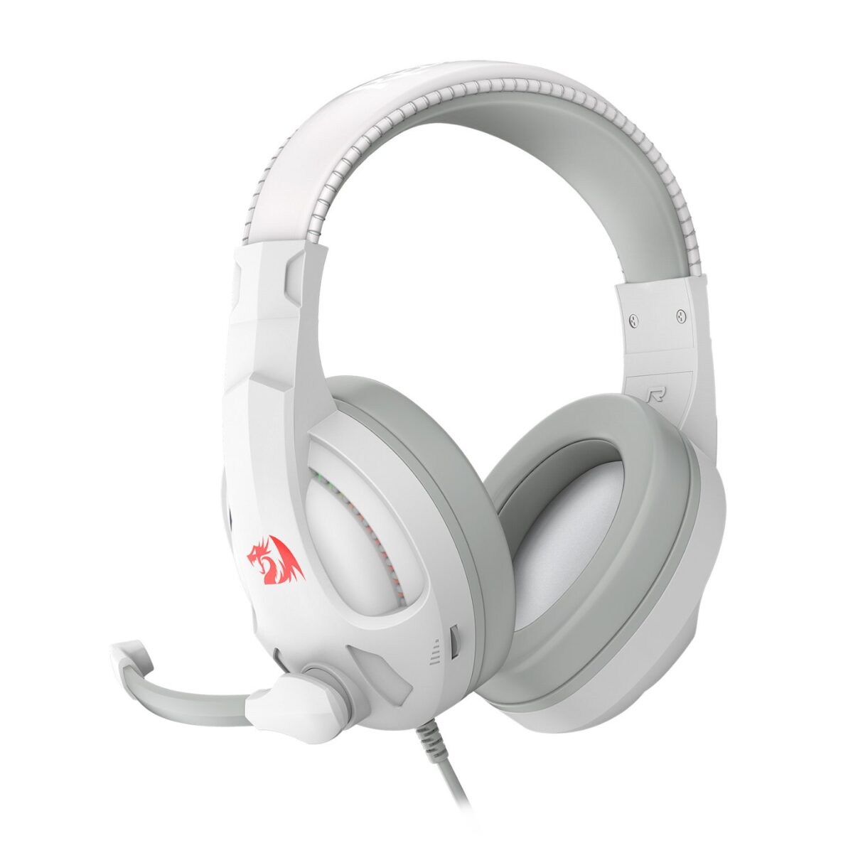 Mnm Box Deals | Redragon H211 Cronus Surround Sound Rgb Wired Gaming Headset – White Redragon H211 CRONUS Surround Sound RGB Wired Gaming Headset – White - Image 4