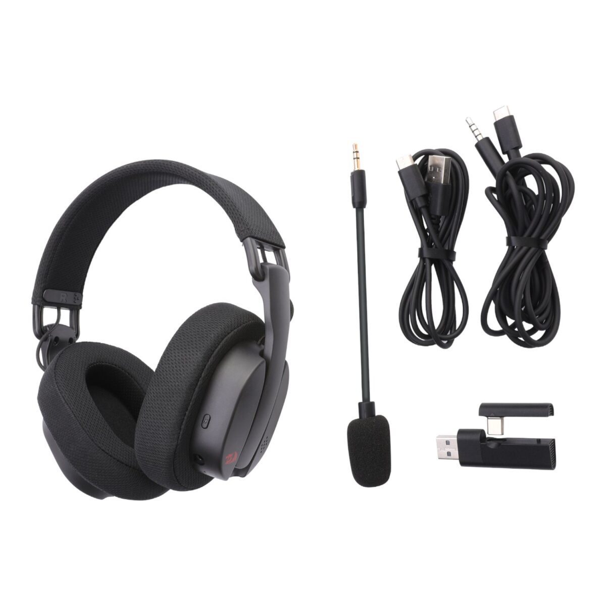 Mnm Box Deals | Redragon H888 Luce 7.1 Surround Sound Wireless Gaming Headset Redragon H888 LUCE 7.1 Surround Sound Wireless Gaming Headset - Image 6