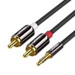 Mnm Box Deals | Ugreen Av116 Rca To Aux 3.5Mm Audio Cable 1M - Black MnM Box Deals | UGREEN AV116 RCA to AUX 3.5mm Audio Cable 1M - Black
